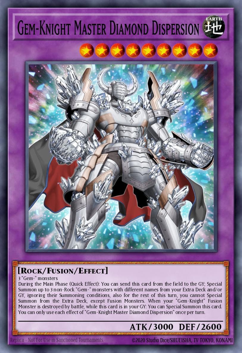 Gem-Knight Master Diamond Dispersion — Battles of Legend: Monster Mayhem