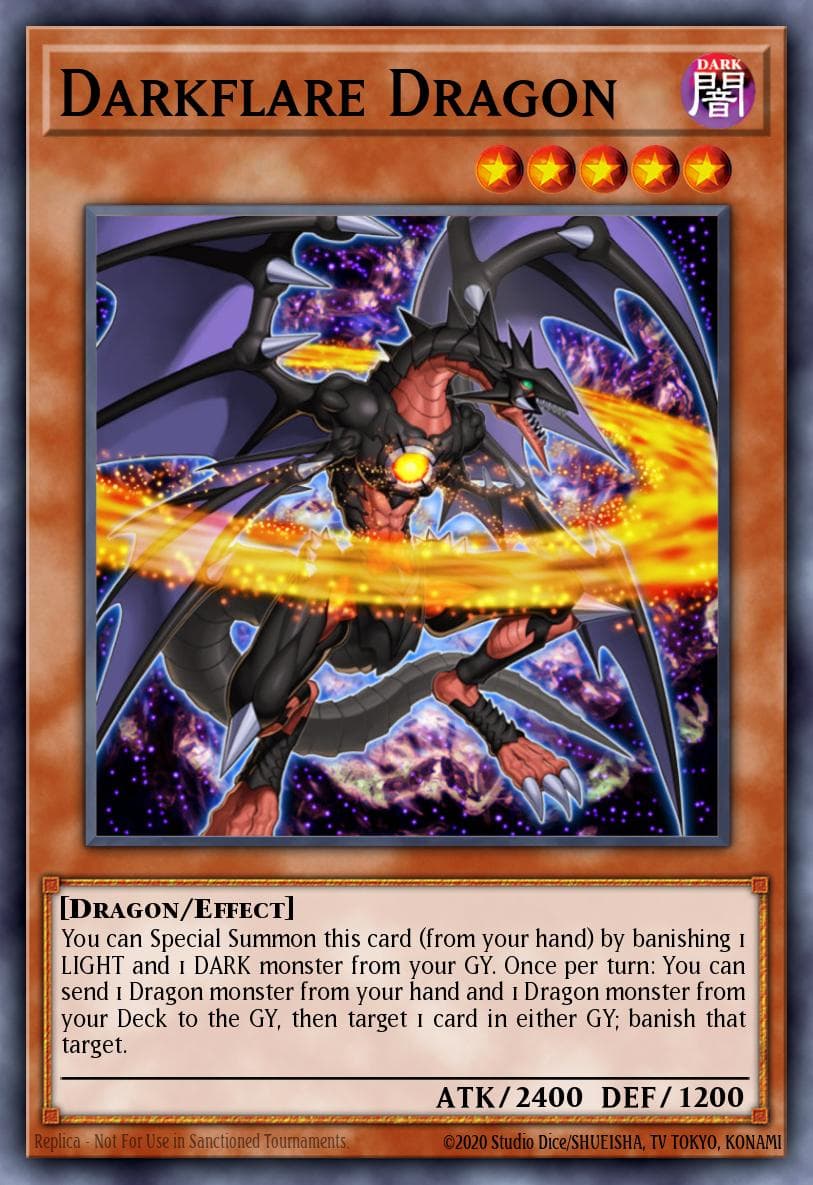 Darkflare Dragon — Toon Chaos