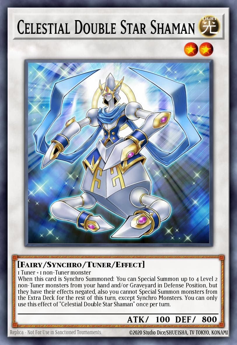 Celestial Double Star Shaman — Duelist Saga