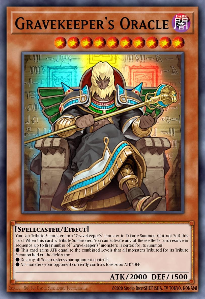 Gravekeeper's Oracle — Speed Duel: Tournament Pack 1 Yu-Gi-Oh! card by KAZUKI TAKAHASHI