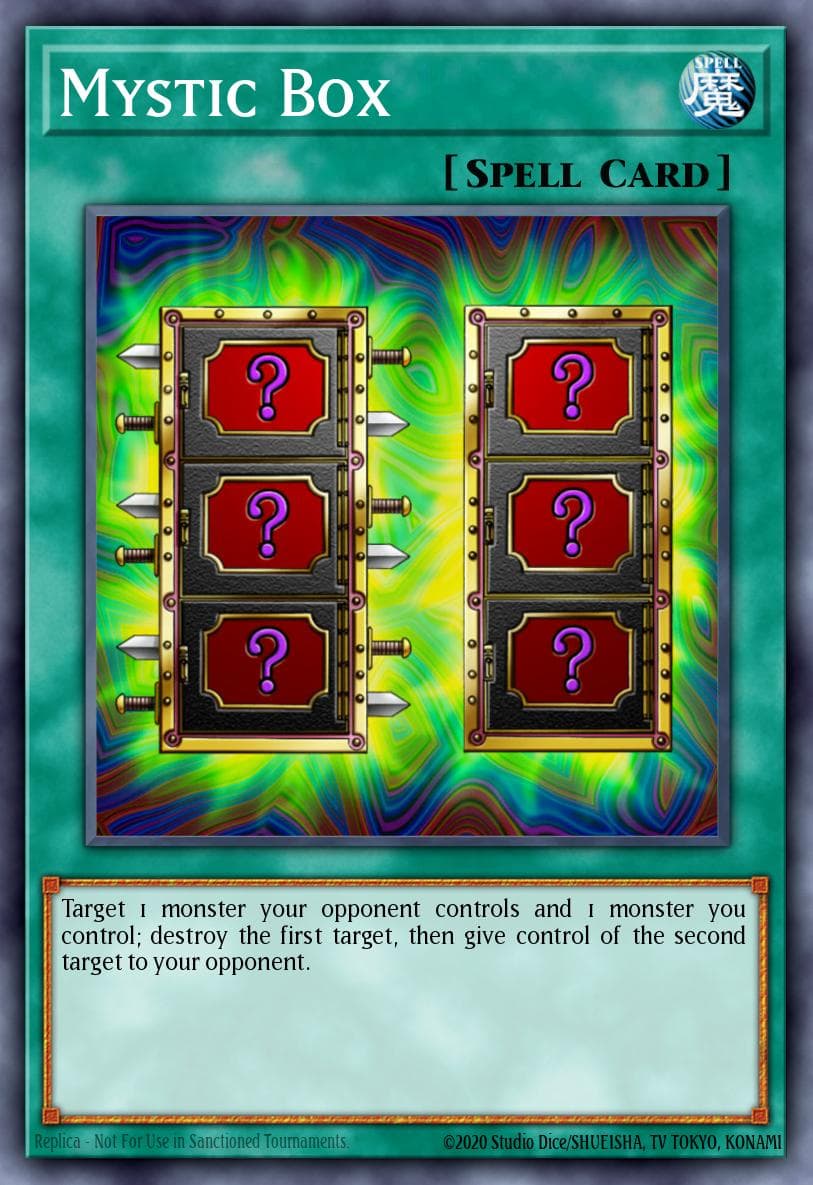 Mystic Box — Structure Deck: Spellcaster's Judgment Yu-Gi-Oh! card by KAZUKI TAKAHASHI