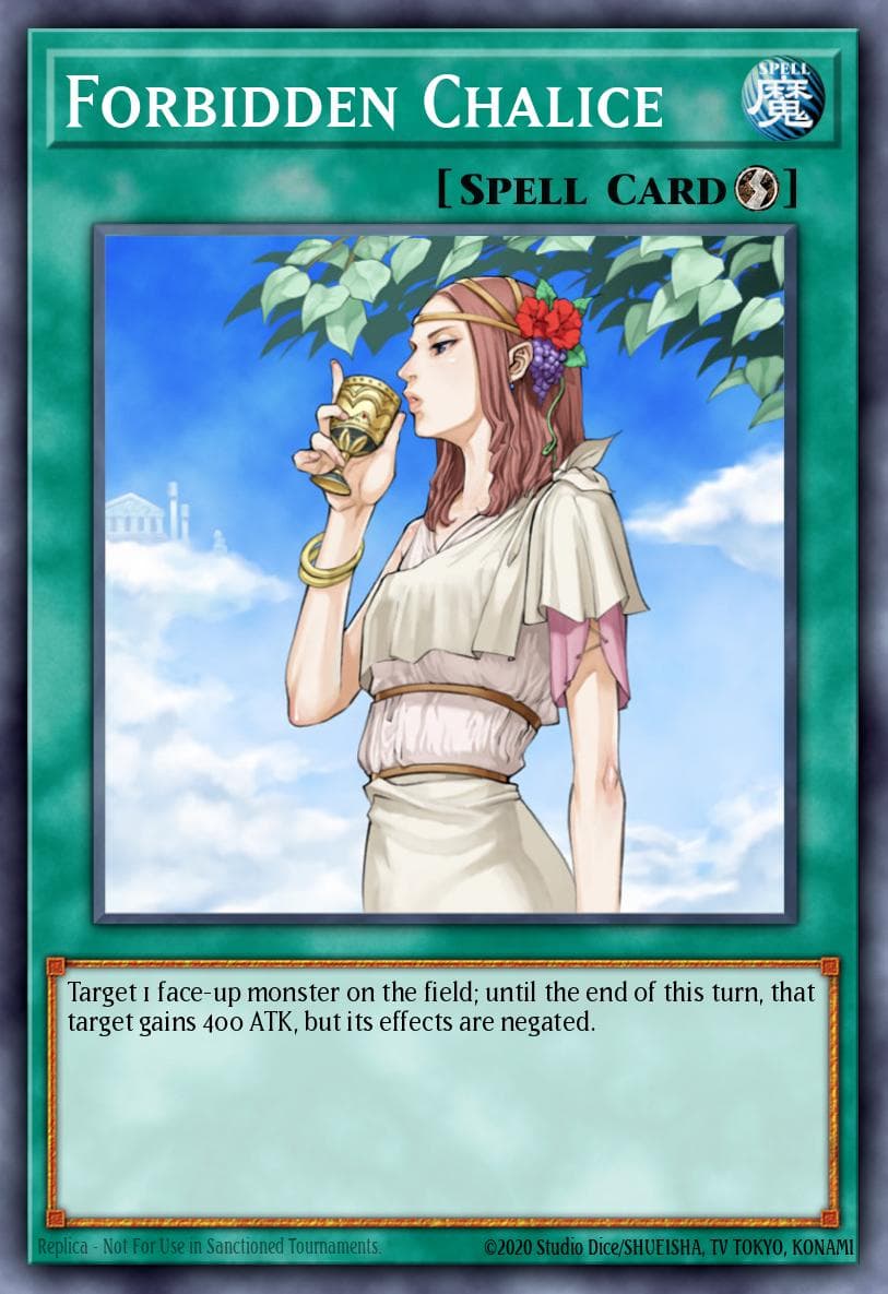 Forbidden Chalice — OTS Tournament Pack 19 Yu-Gi-Oh! card by Studio Dice