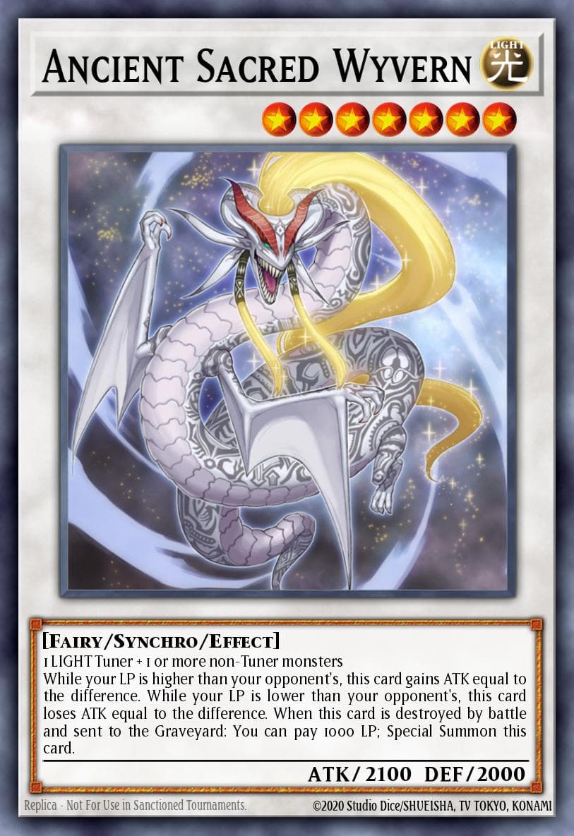 Ancient Sacred Wyvern — Yu-Gi-Oh! card