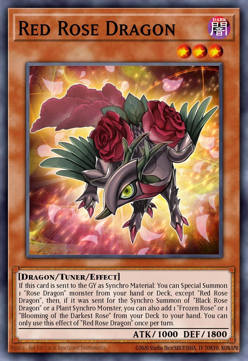 Red Rose Dragon — Legendary Duelists: Sisters of the Rose