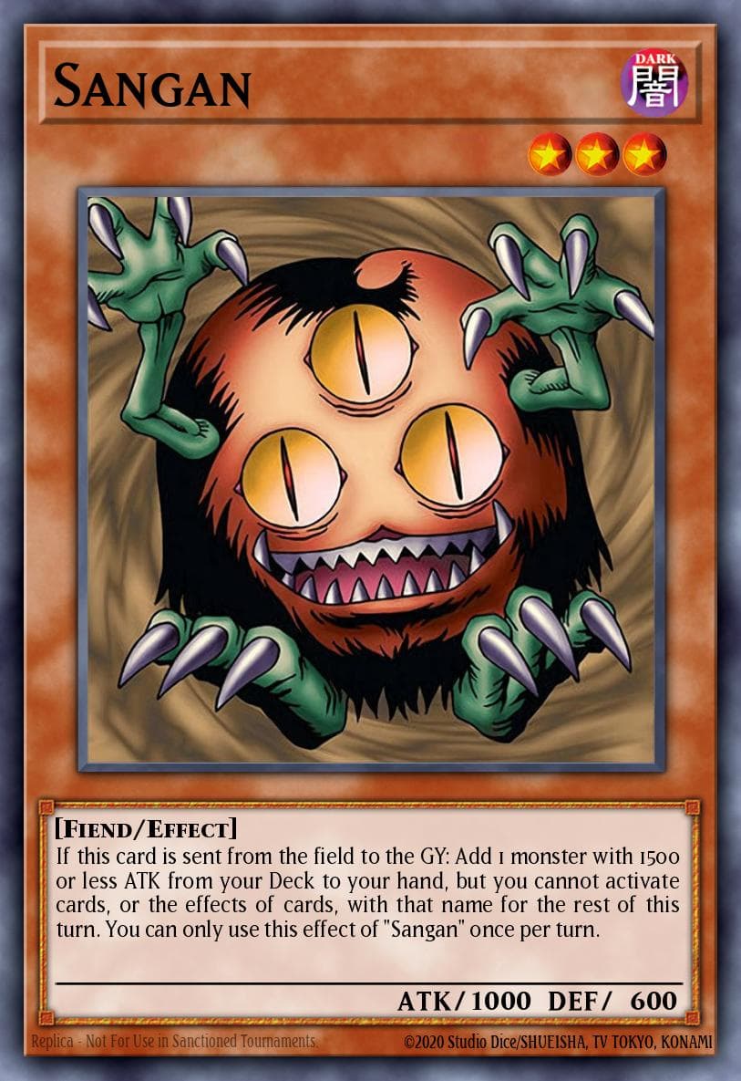 Sangan — Yu-Gi-Oh! card
