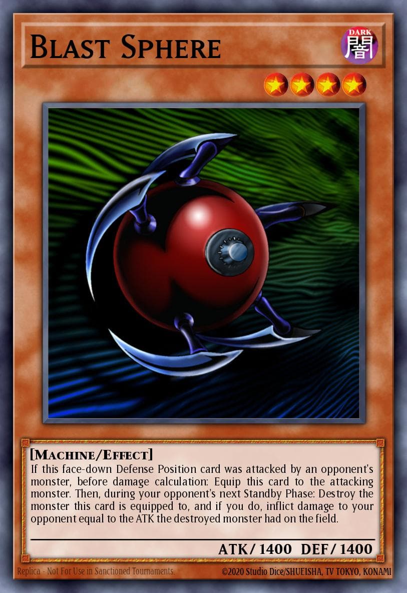 Blast Sphere — Yu-Gi-Oh! card