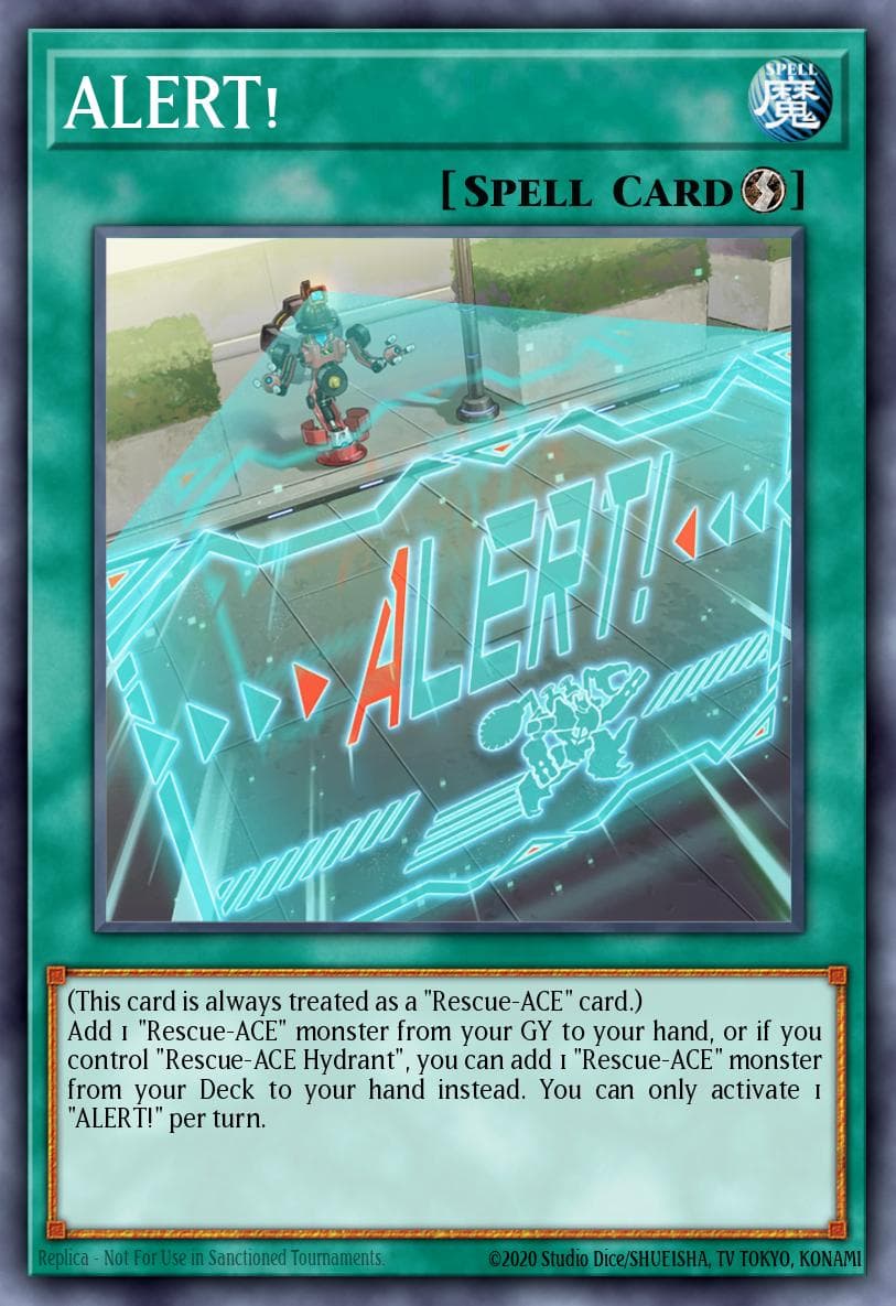 ALERT! — Maze of Millennia Yu-Gi-Oh! card by Studio Dice/SHUEISHA, TV TOKYO, KONAMI