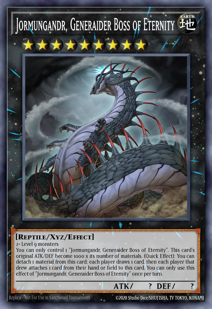Jormungandr, Generaider Boss of Eternity — Mystic Fighters
