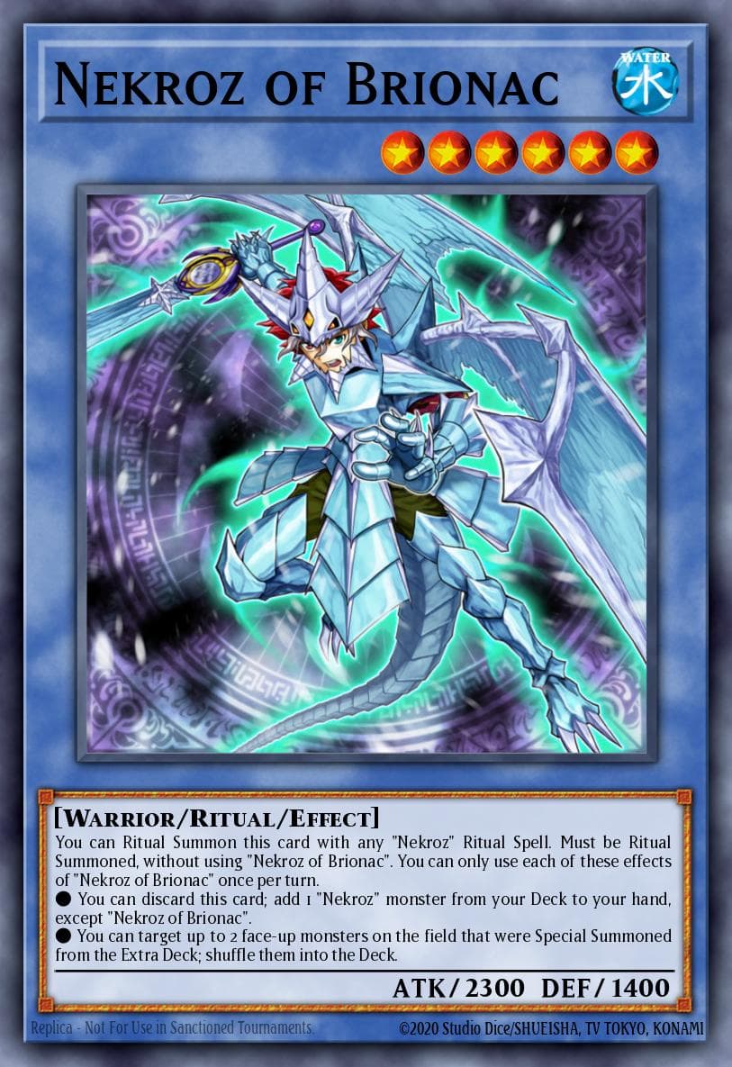 Nekroz of Brionac — Yu-Gi-Oh! card