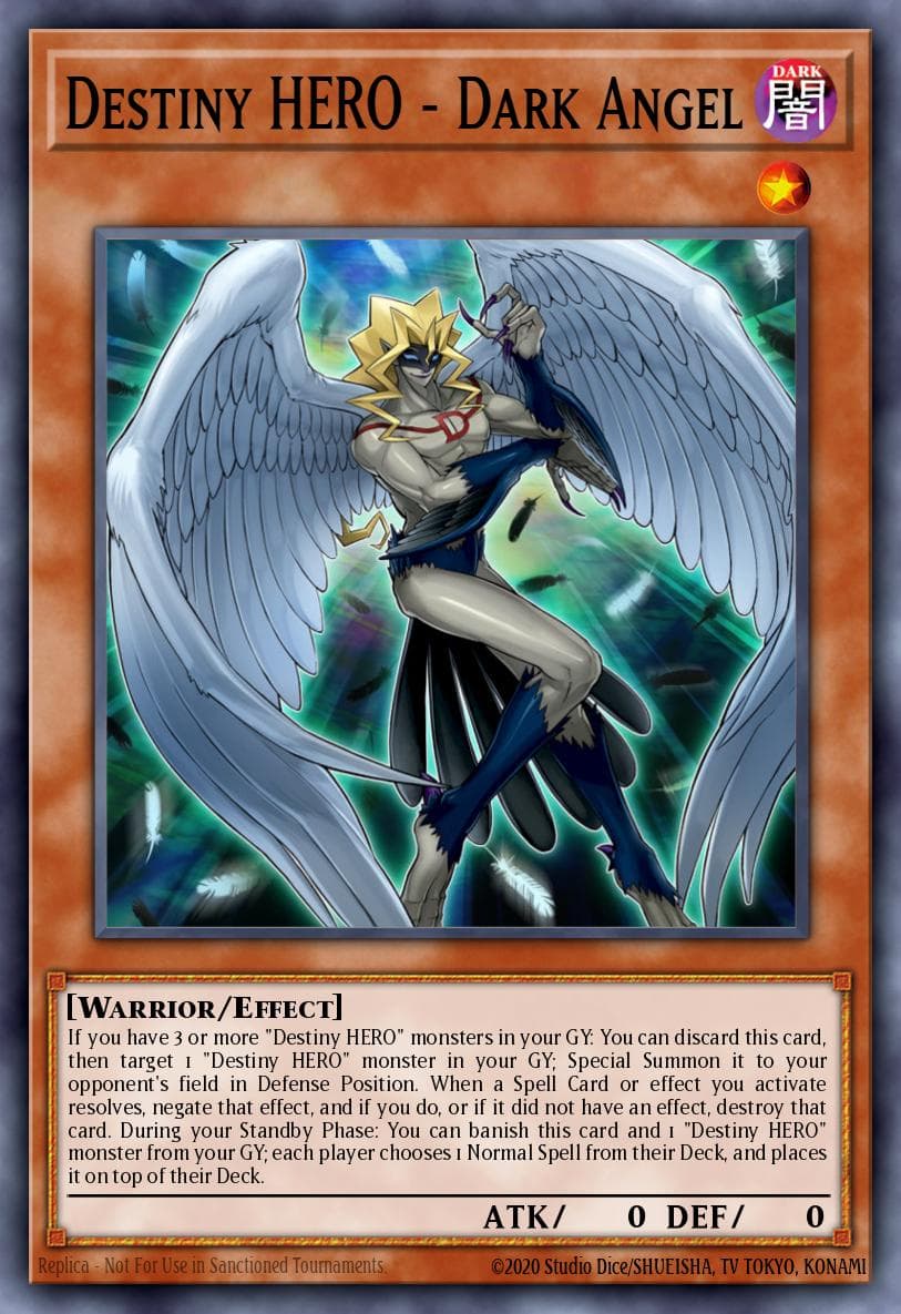 Destiny HERO - Dark Angel — Legendary Hero Decks