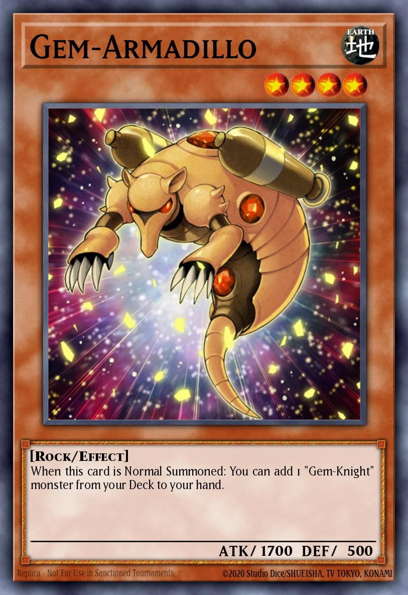 Gem-Armadillo — Yu-Gi-Oh! card
