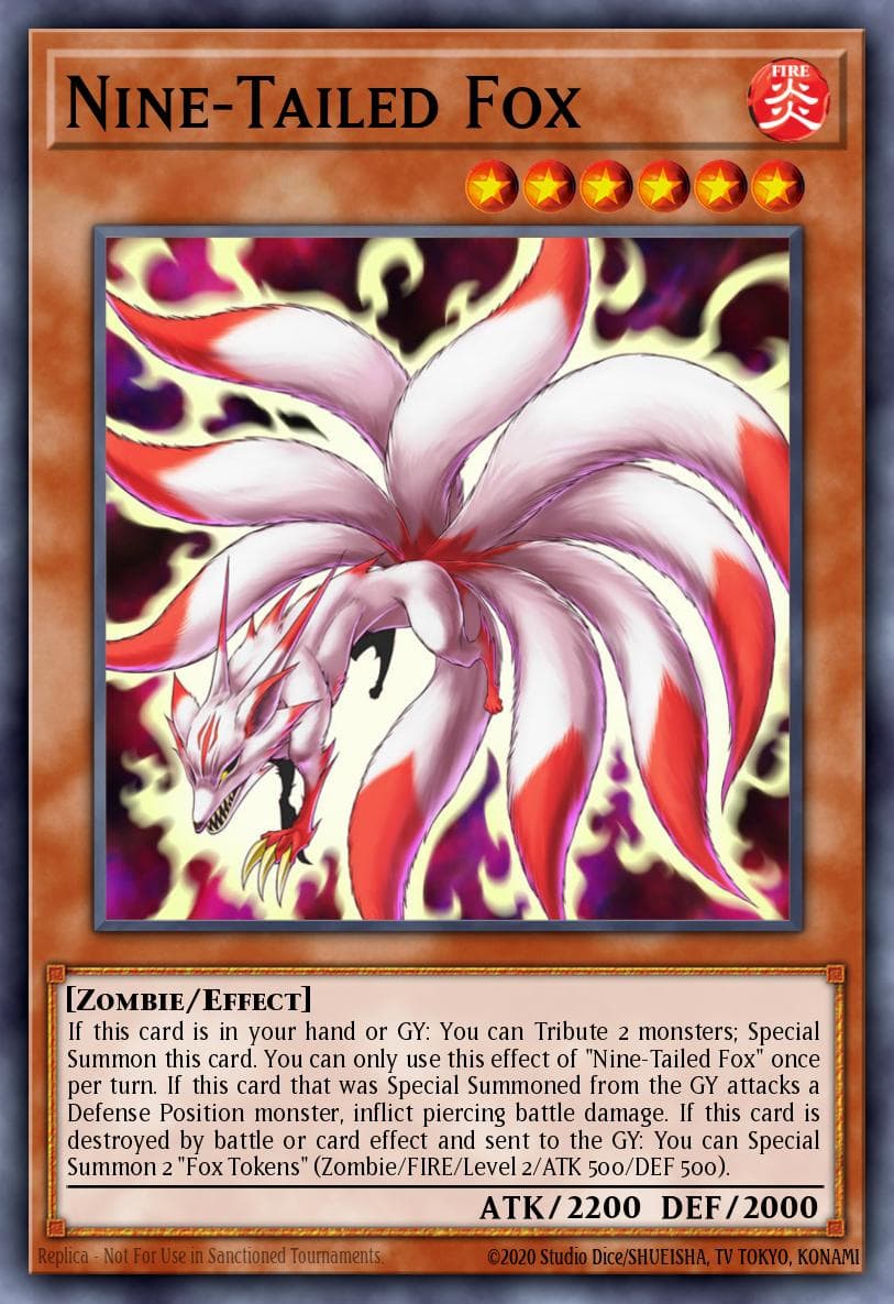 Nine-Tailed Fox — Yu-Gi-Oh! card