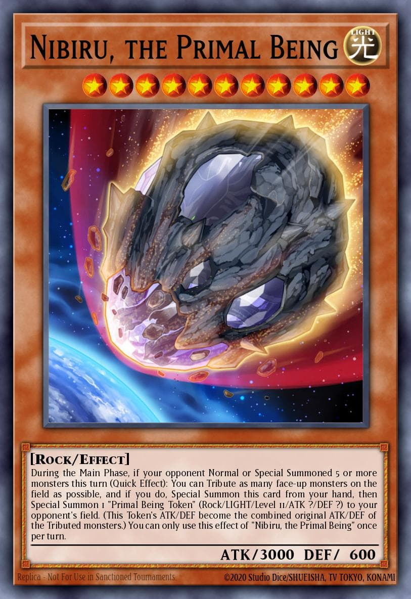 Nibiru, the Primal Being — Yu-Gi-Oh! card