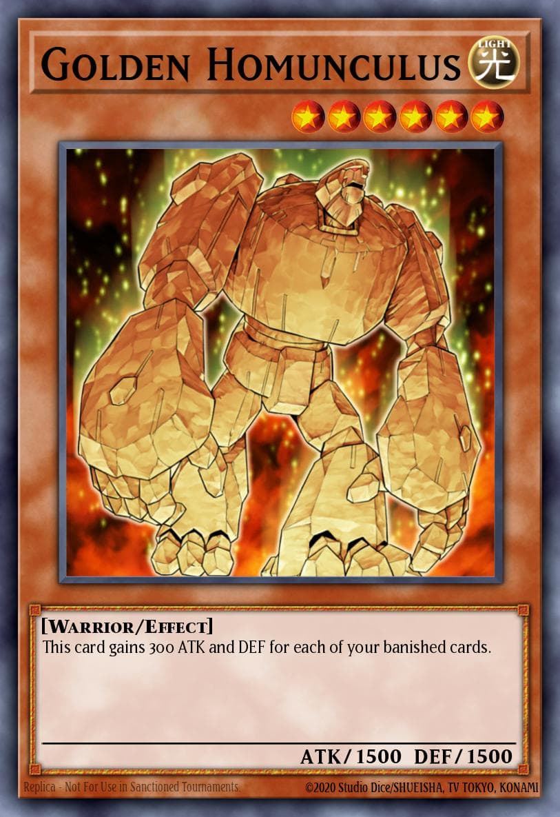 Golden Homunculus — Structure Deck: The Dark Emperor