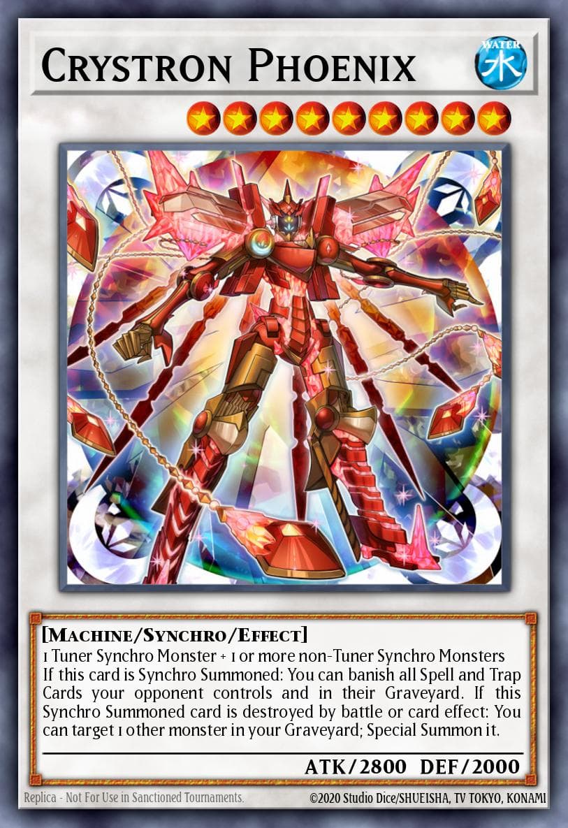 Crystron Phoenix — Yu-Gi-Oh! card