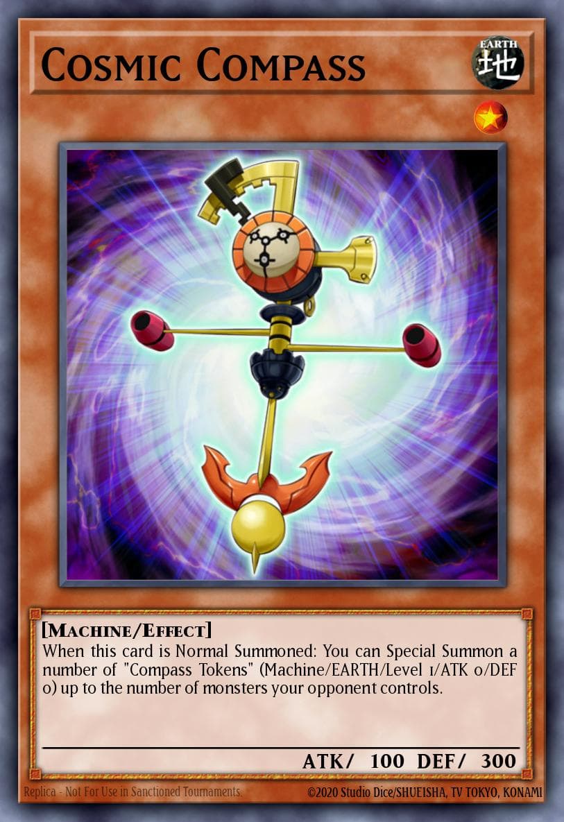 Cosmic Compass — Structure Deck: Powercode Link Yu-Gi-Oh! card by KAZUKI TAKAHASHI