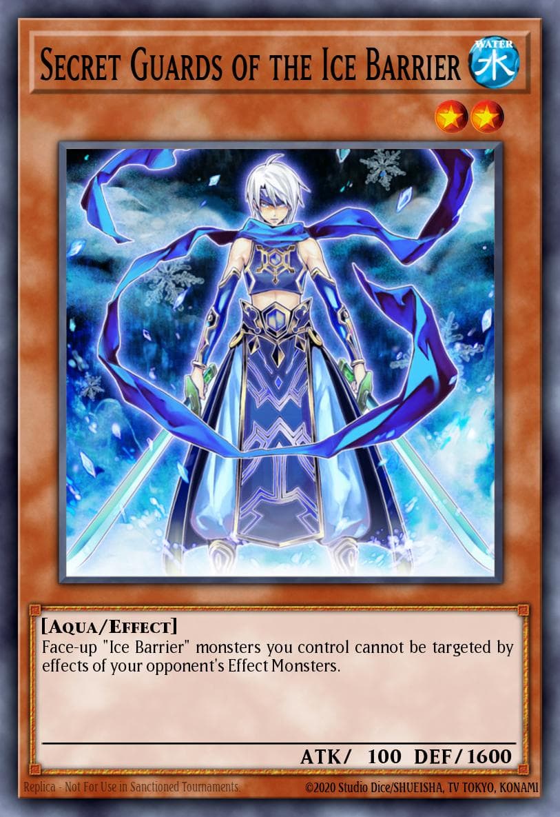 Secret Guards of the Ice Barrier — Hidden Arsenal 4 Yu-Gi-Oh! card by RYO