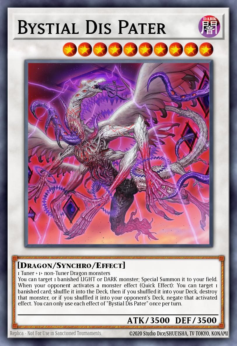 Bystial Dis Pater — Yu-Gi-Oh! card
