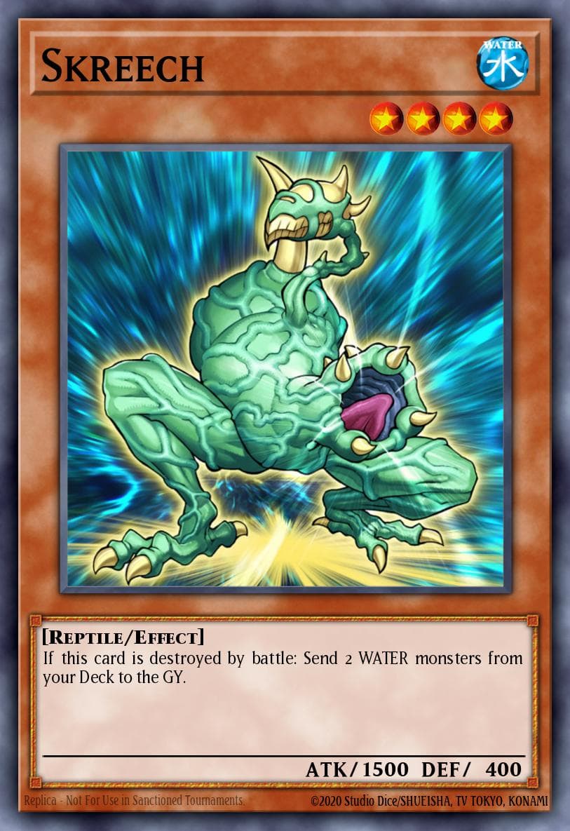 Skreech — Gladiator's Assault Yu-Gi-Oh! card by KAZUKI TAKAHASHI