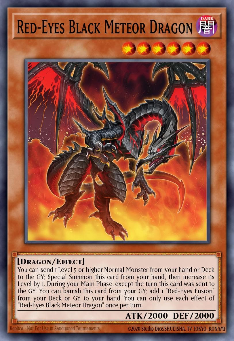 Red-Eyes Black Meteor Dragon — 25th Anniversary Tin: Dueling Mirrors