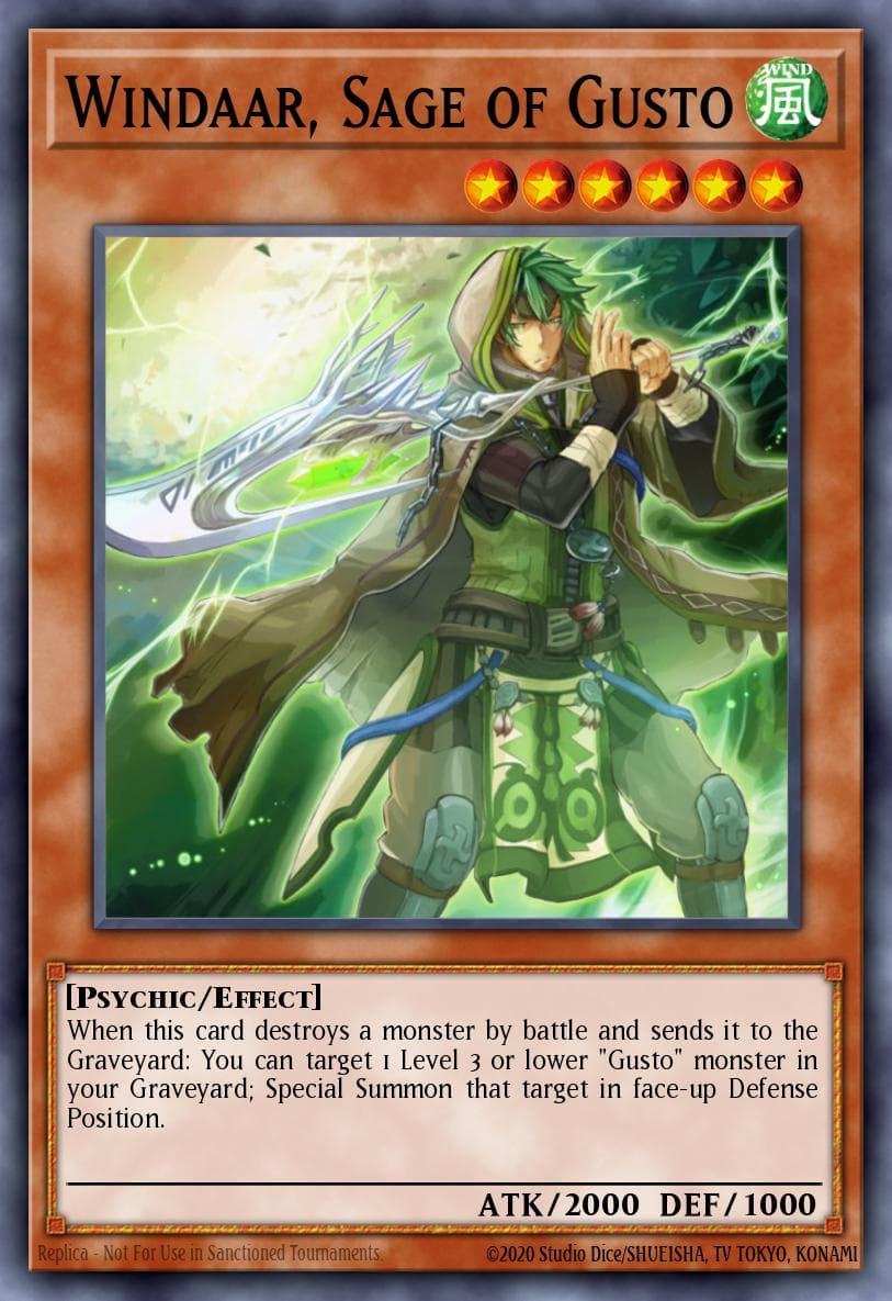 Windaar, Sage of Gusto — Duel Terminal 5