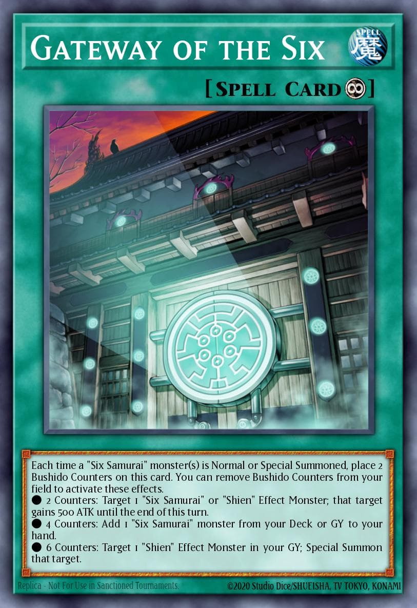 Gateway of the Six — Ra Yellow Mega Pack Yu-Gi-Oh! card by TOSHIKI