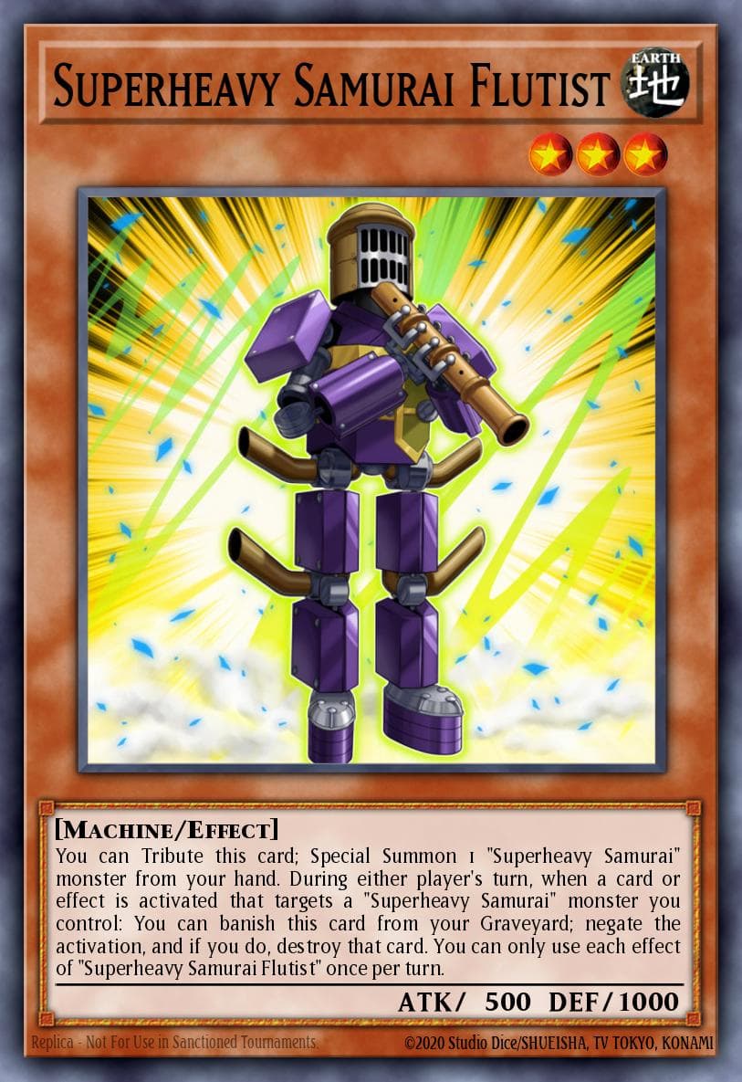 Superheavy Samurai Flutist — 2015 Mega-Tins Mega Pack