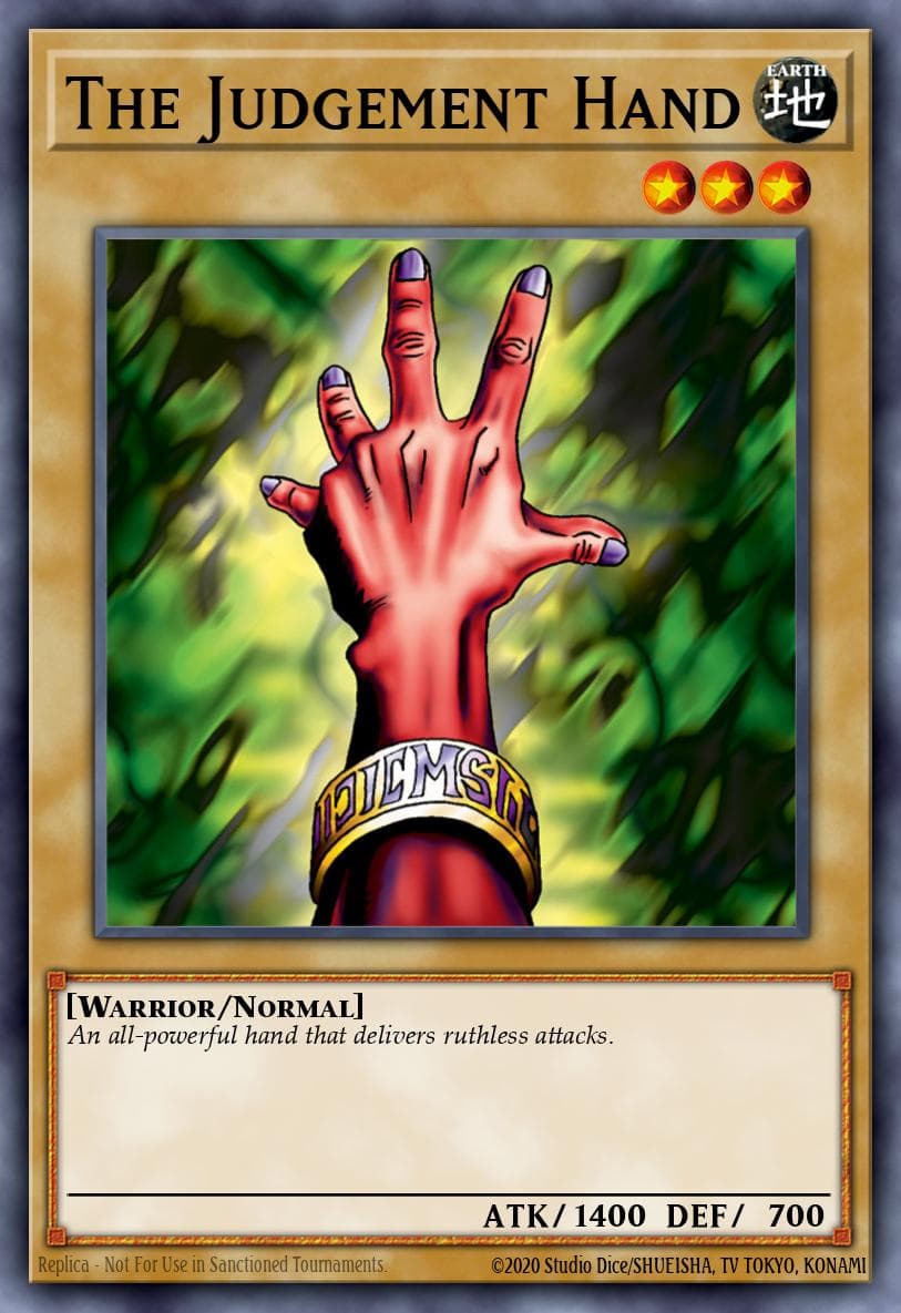 The Judgement Hand — Tournament Pack 1
