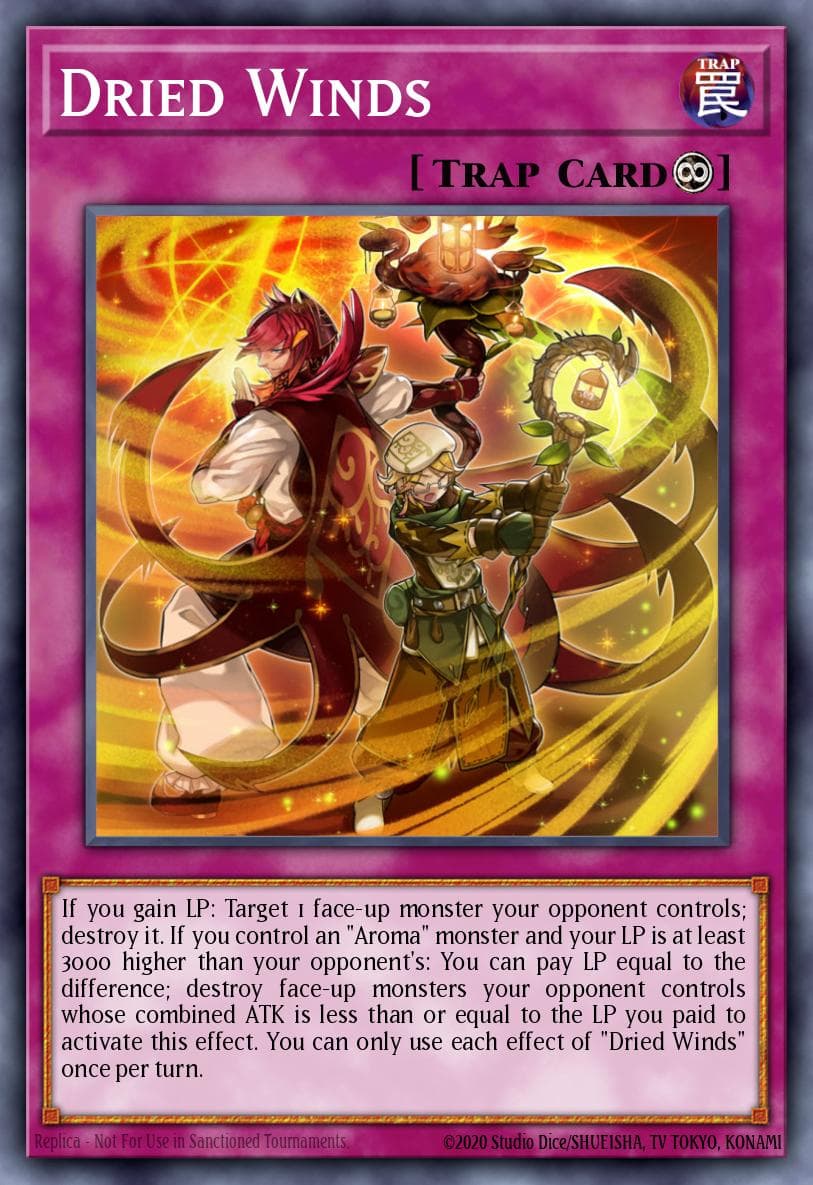 Dried Winds — Yu-Gi-Oh! card