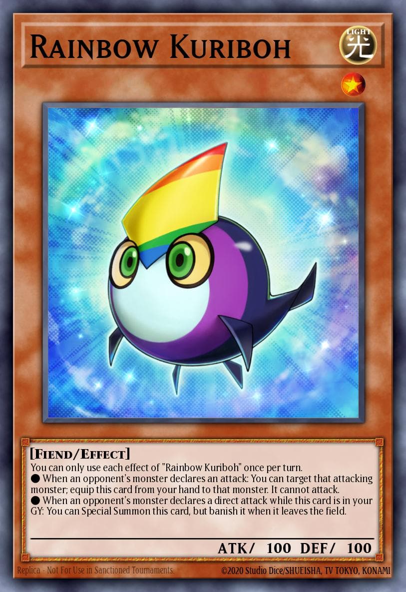 Rainbow Kuriboh — Yu-Gi-Oh! card