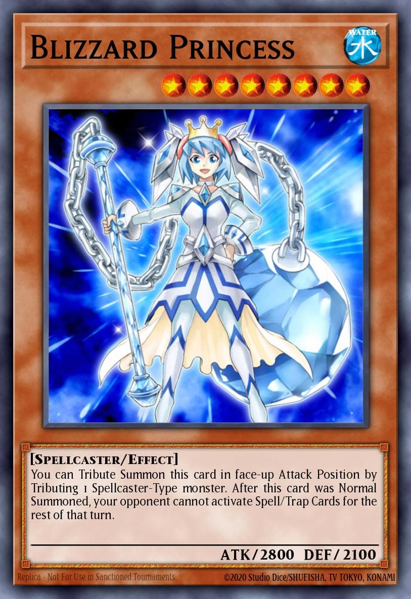Blizzard Princess — Yu-Gi-Oh! GX Manga Promotional Cards