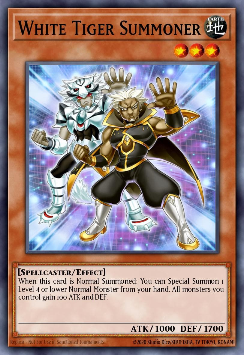 White Tiger Summoner — Super Starter: Space-Time Showdown