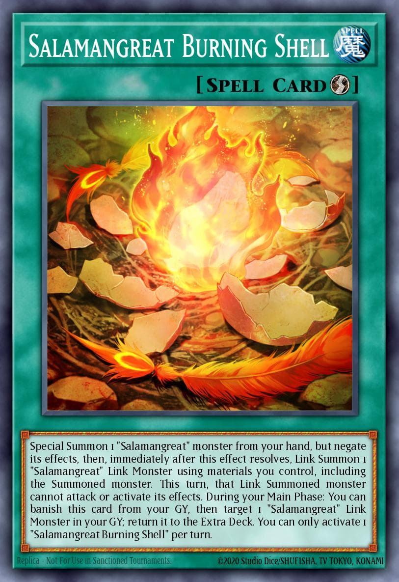 Salamangreat Burning Shell — 2020 Tin of Lost Memories Mega Pack