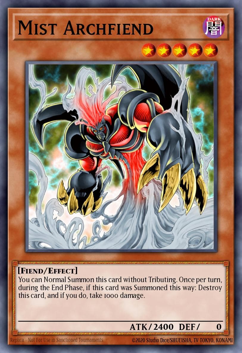 Mist Archfiend — Turbo Pack: Booster Two