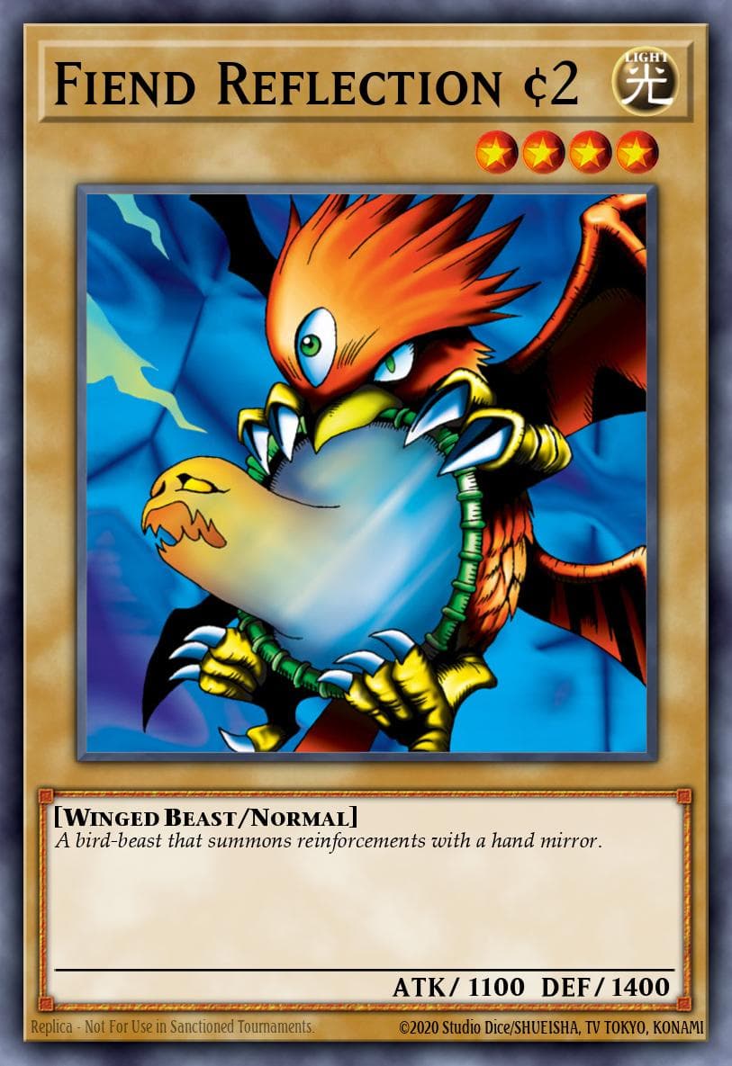 Fiend Reflection #2 — Legend of Blue Eyes White Dragon (Worldwide English) Yu-Gi-Oh! card by KAZUKI TAKAHASHI