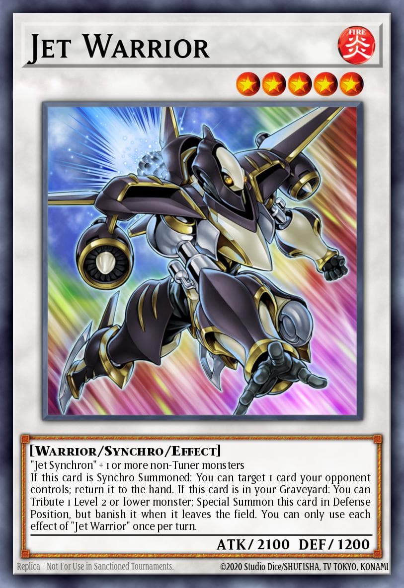 Jet Warrior — Yu-Gi-Oh! card