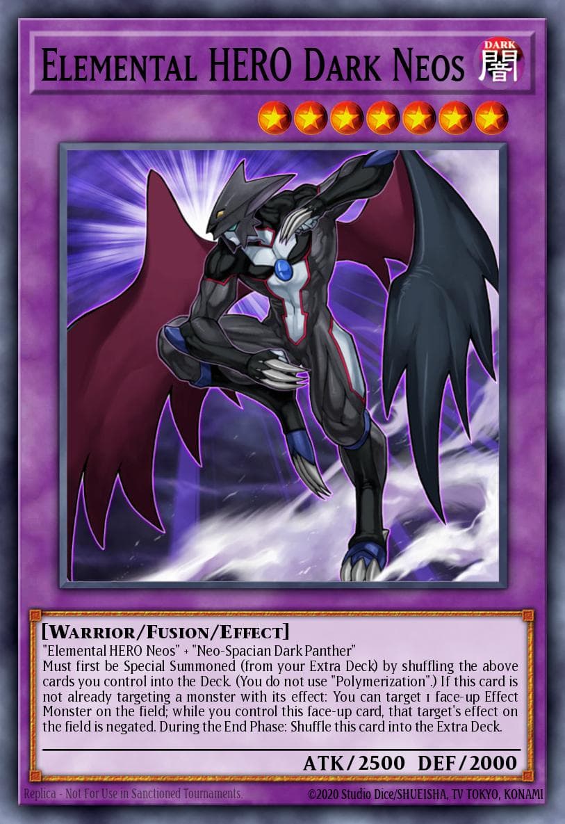 Elemental Hero Dark Neos — Yu-Gi-Oh! card