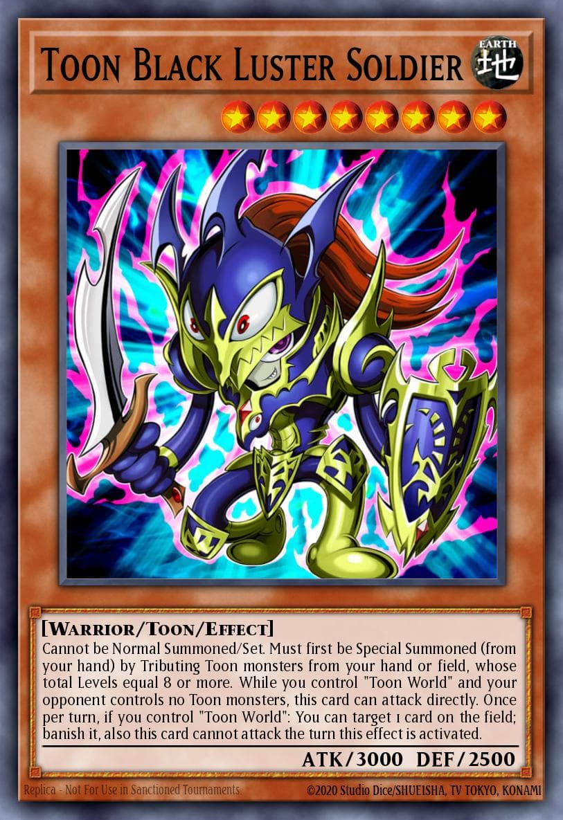 Toon Black Luster Soldier — Toon Chaos