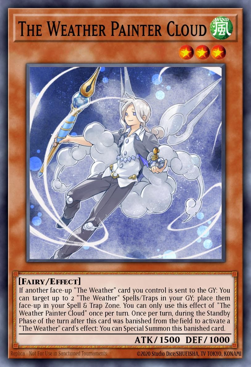 The Weather Painter Cloud — Yu-Gi-Oh! card