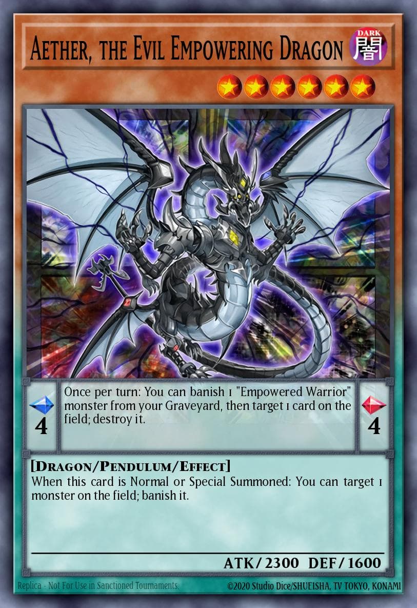Aether, the Evil Empowering Dragon — 2016 Mega-Tins