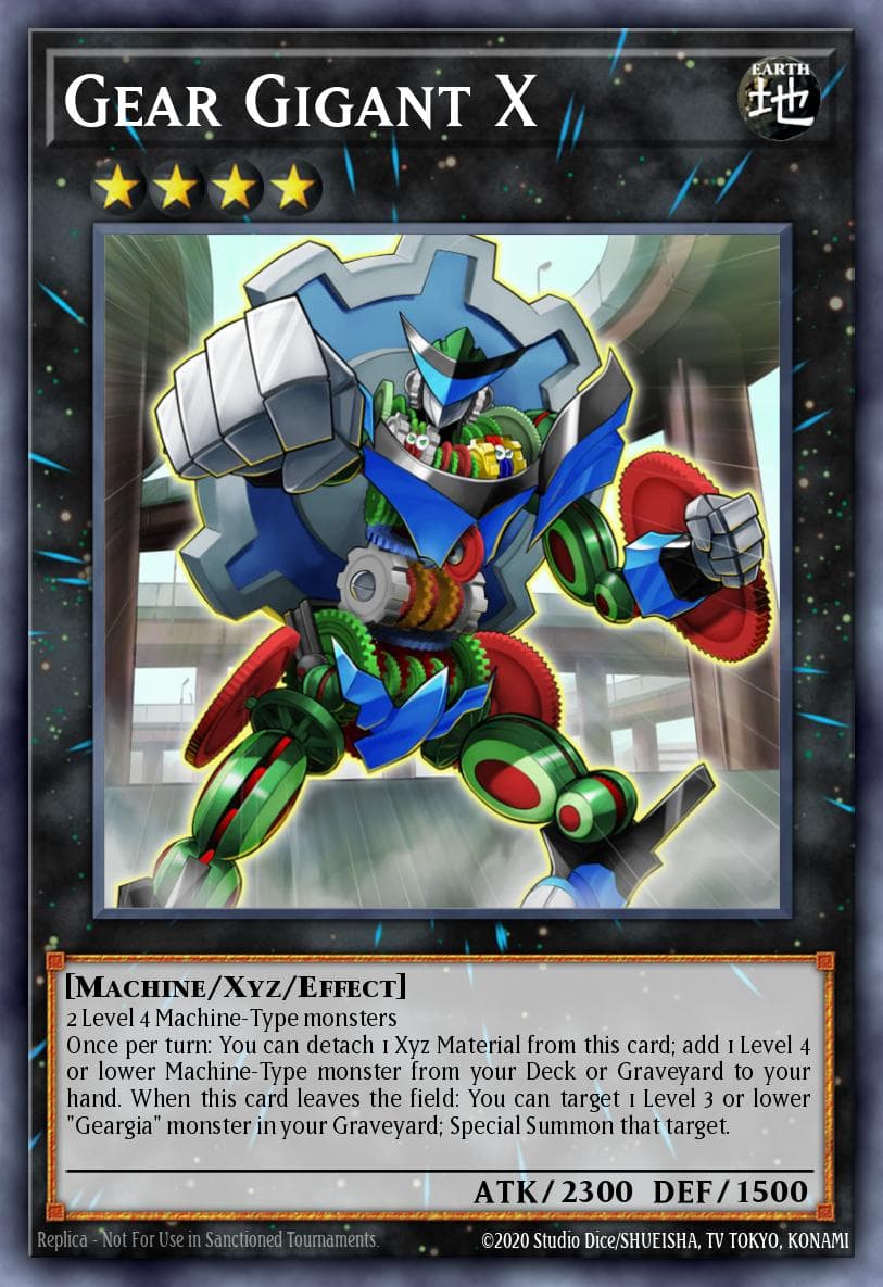 Gear Gigant X — Yu-Gi-Oh! card