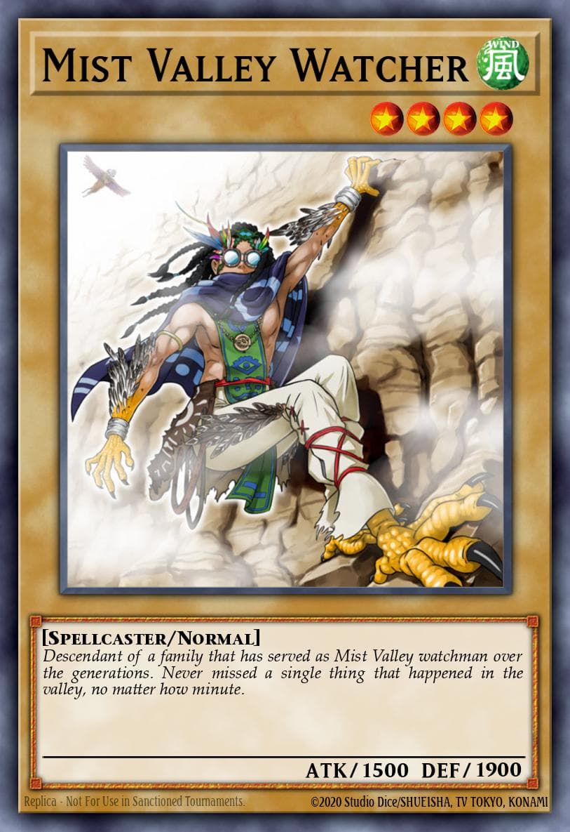 Mist Valley Watcher — Gold Series 3 Yu-Gi-Oh! card by Kagemaru Himeno