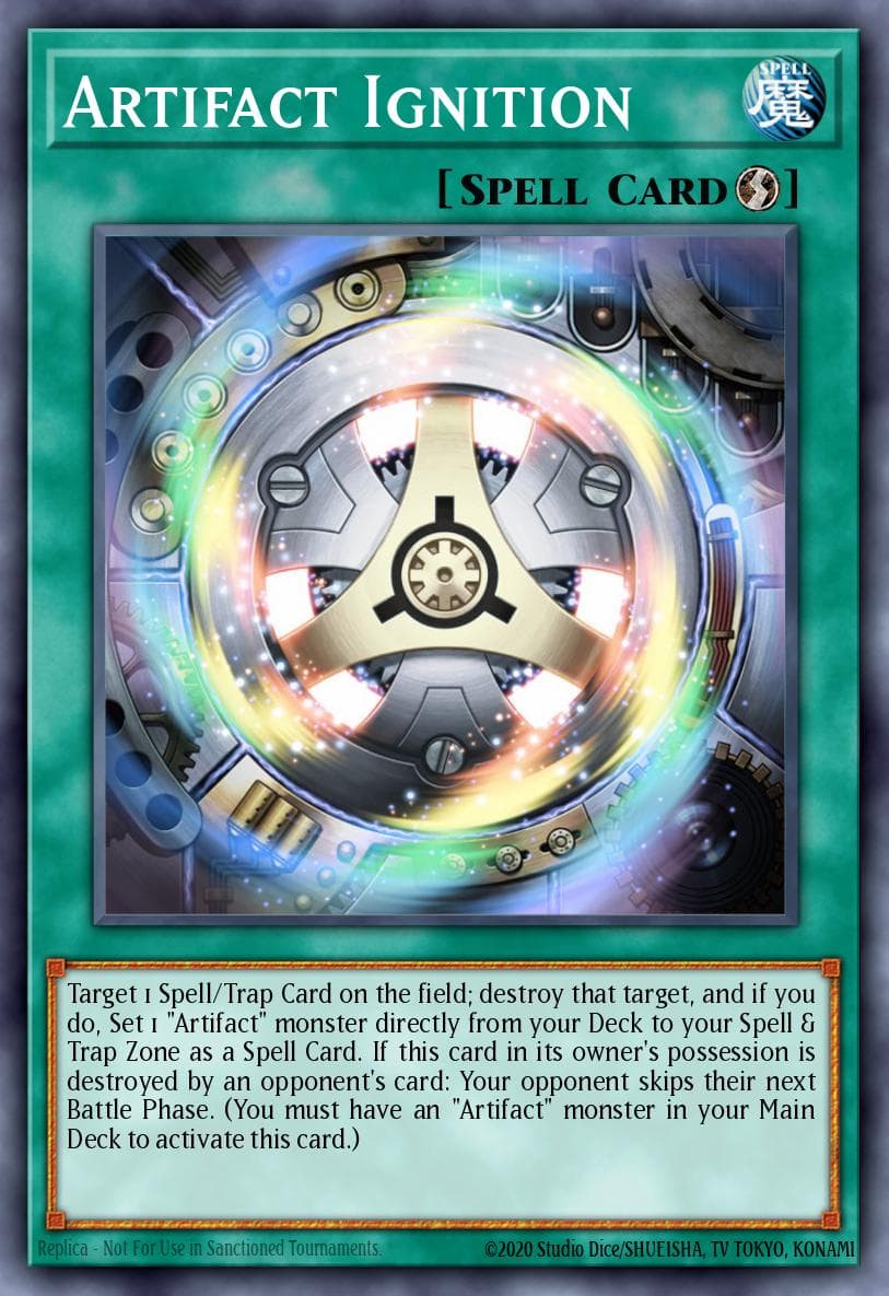 Artifact Ignition — Primal Origin Yu-Gi-Oh! card by Konami