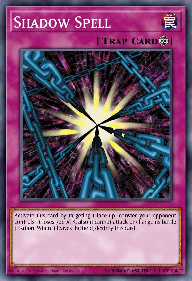 Shadow Spell — Starter Deck: Codebreaker Yu-Gi-Oh! card by KAZUKI TAKAHASHI