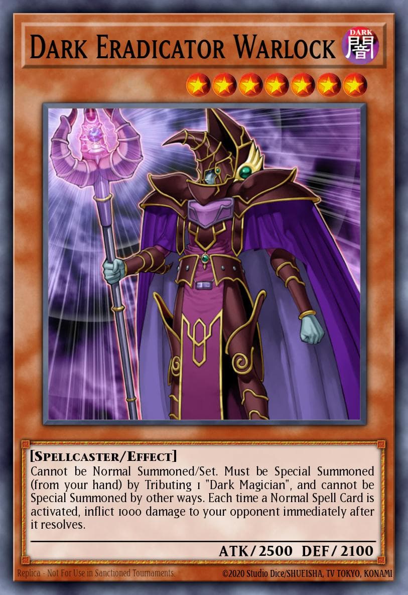 Dark Eradicator Warlock — Yu-Gi-Oh! card