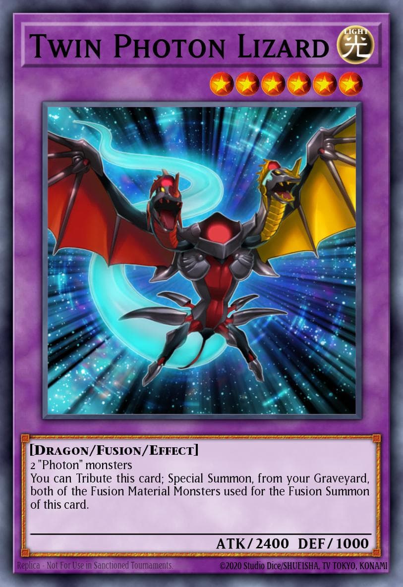 Twin Photon Lizard — Order of Chaos