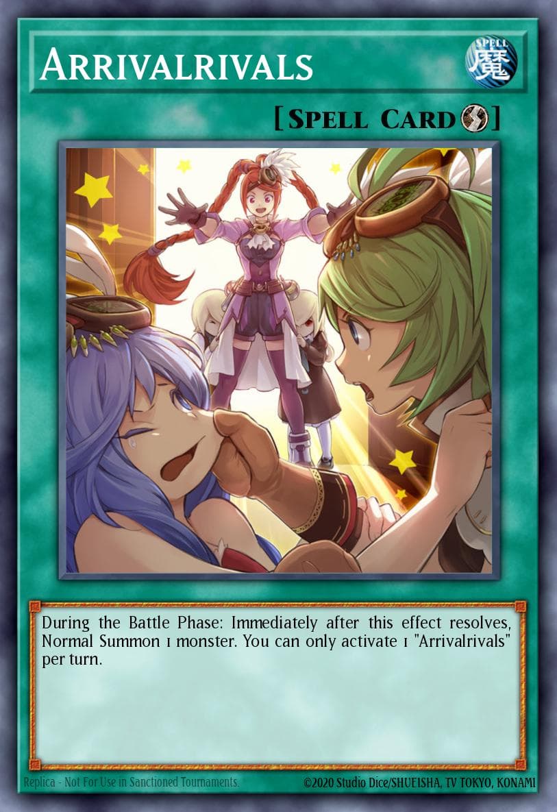 Arrivalrivals — 2018 Mega-Tins Mega Pack Yu-Gi-Oh! card by KAZUKI TAKAHASHI