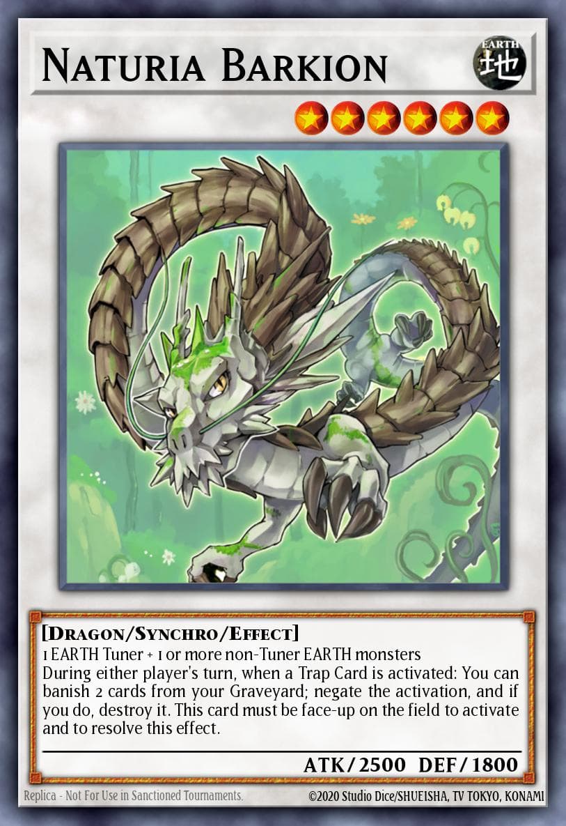 Naturia Barkion — Yu-Gi-Oh! card