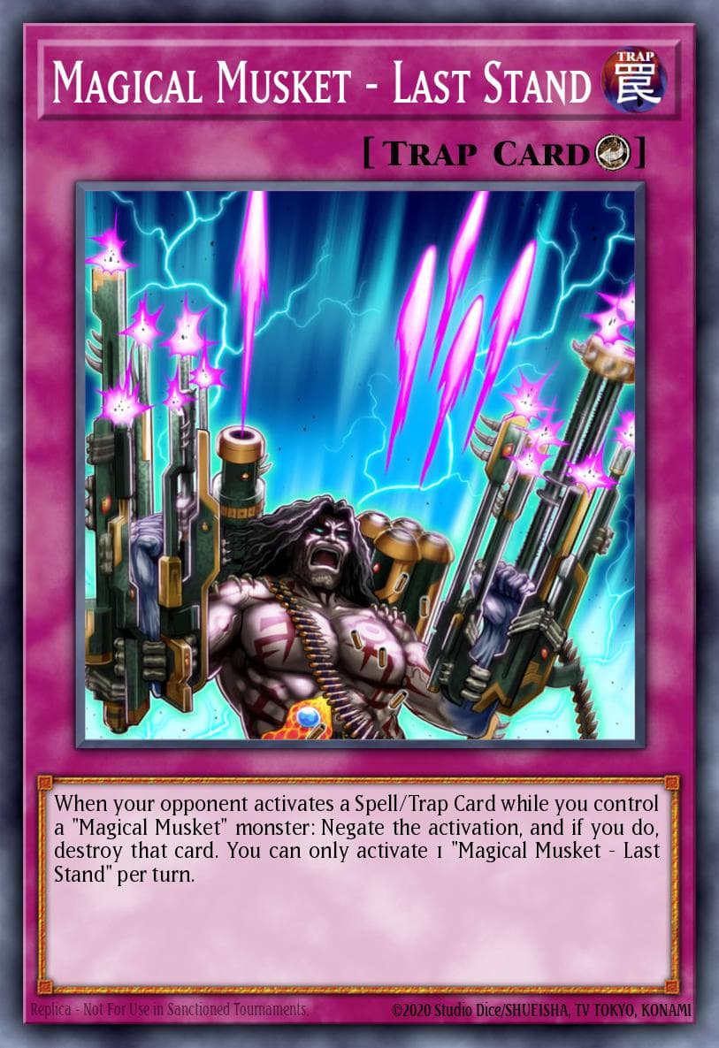 Magical Musket - Last Stand — Yu-Gi-Oh! card