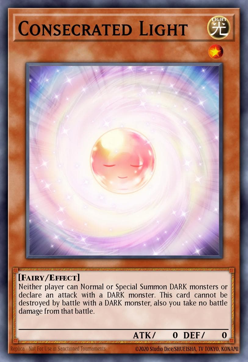 Consecrated Light — Yu-Gi-Oh! card